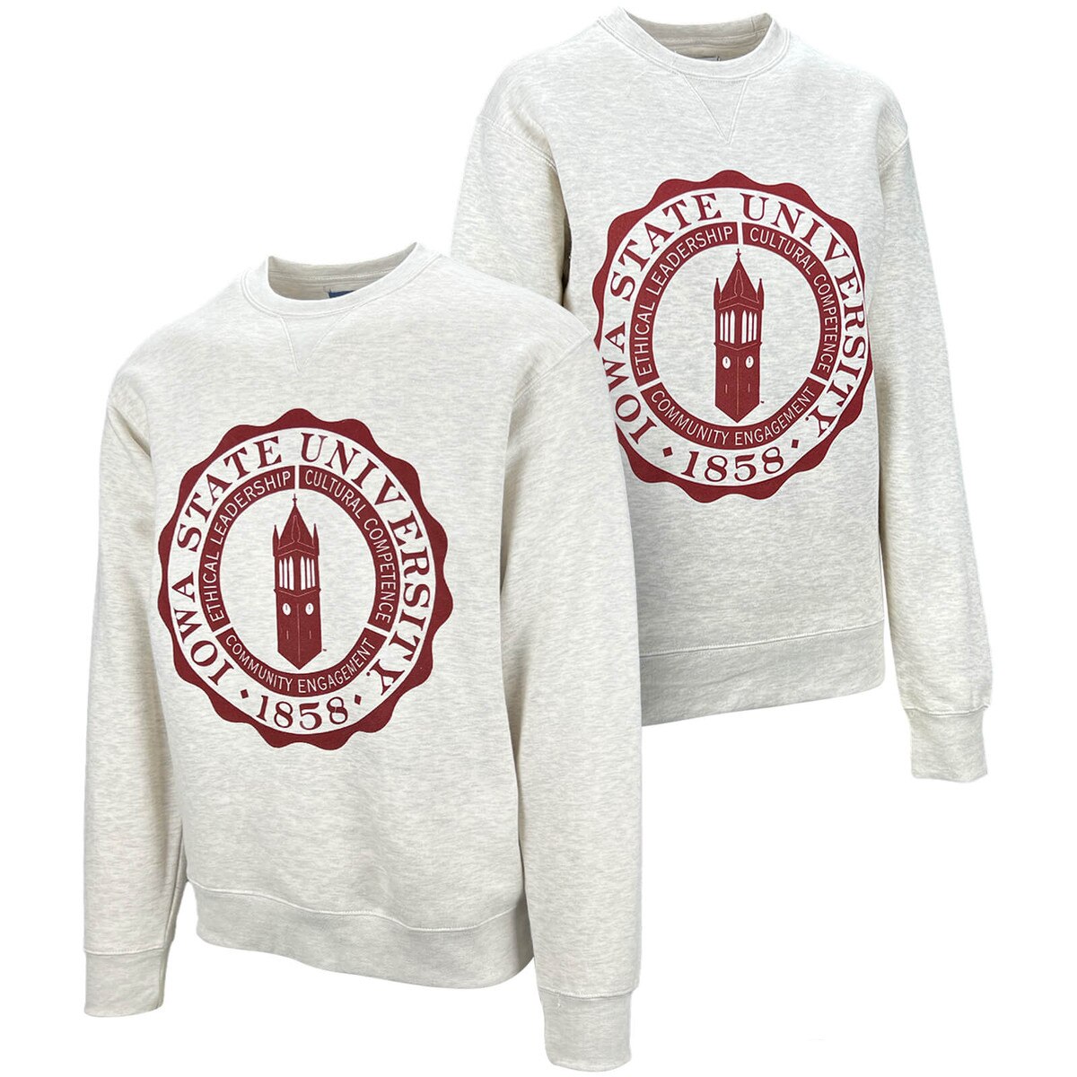 Gear University Seal Oatmeal Crewneck Sweatshirt